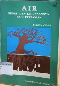 Image of AIR FUNGSI DAN KEGUNAAANYA BAGI PERTANIAN