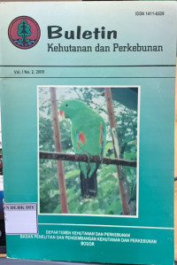 Image of BULETIN KEHUTANAN DAN PERKEBUNAN