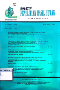 Image of BULETIN PENELITIAN HASIL HUTAN