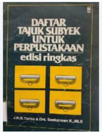Image of DAFTAR TAJUK SUBYEK UNTUK PERPUSTAKAAN EDISI RINGKAS