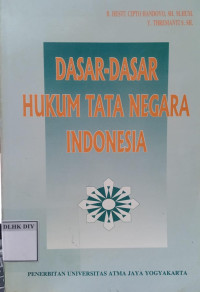 Image of Dasar-Dasar Hukum Tata Negara Indonesia