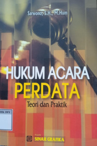 Image of HUKUM ACARA PERDATA TEORI DAN PRAKTIK