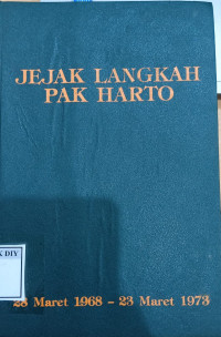 Image of JEJAK LANGKAH PAK HARTO