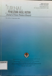Image of JURNAL PENELITIAN HASIL HUTAN