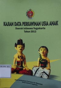 Image of KAJIAN DATA PERKAWINAN USIA ANAK