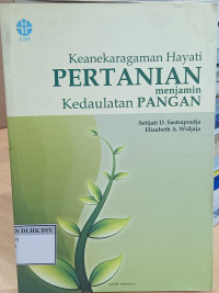 Image of Keanekaragaman Hayati PERTANIAN menjamin Kedaulatan PANGAN