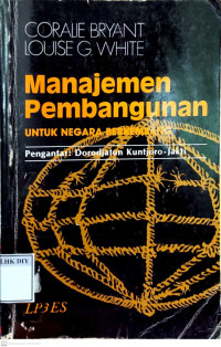 Image of Manajemen Pembangunan UNTUK NEGARA BERKEMBANG
