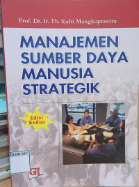 Image of MANAJEMEN SUMBER DAYA MANUSIA STRATEGIK