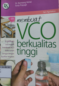 Image of membuat VCO berkualitas tinggi