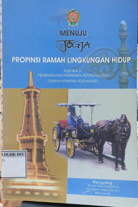 Image of MENUJU JOGJA PROPINSI RAMAH LINGKUNGAN HIDUP