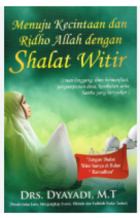Image of MENUJU KECINTAAN DAN RIDHO ALLAH DENGAN SHOLAT WITIR