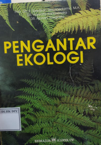 Image of PENGANTAR EKOLOGI