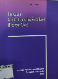 Image of Penyusunan Standard Operating Procedures (Prosedur Tetap)