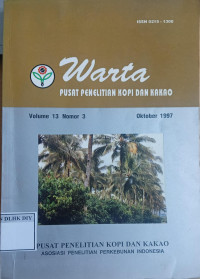 Image of Warta PUSAT PENELITIAN KOPI DAN KAKAO